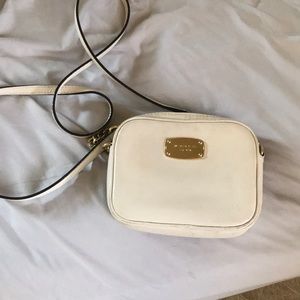 Michael Kors small crossbody off white bag